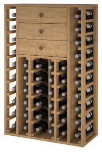 VinoWood 105 - 46 flessen/bouteilles - 3 trays